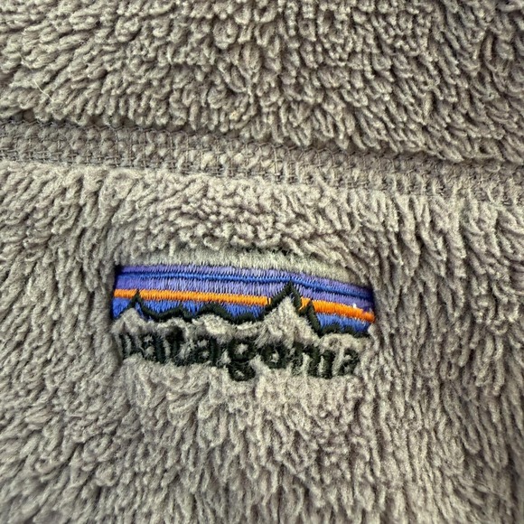 Patagonia Jacket Womens Small Gray Fleece Full Zip Made USA Outdoor Regulator - Picture 2 of 9